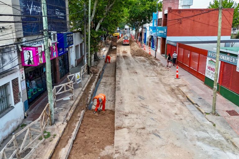 La obra hidráulica de Pilar centro: cómo es el proyecto que mejorará el barrio