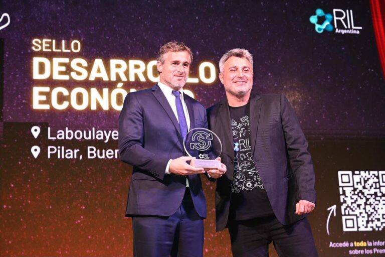 Pilar fue distinguido en Rosario por sus avances en tecnología y desarrollo económico