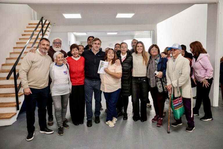 El municipio inauguró una nueva Casa del Adulto Mayor en Pilar centro