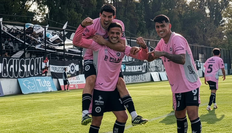 Real Pilar no pudo sostener la ventaja y empató con San Carlos en el Carlos Barraza