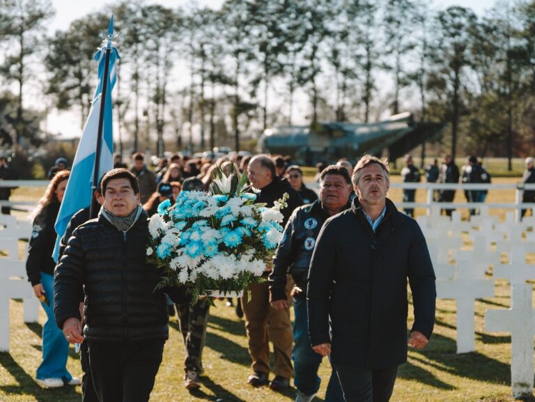 El Municipio acompañó a los veteranos de Malvinas en el Día de la Máxima Resistencia