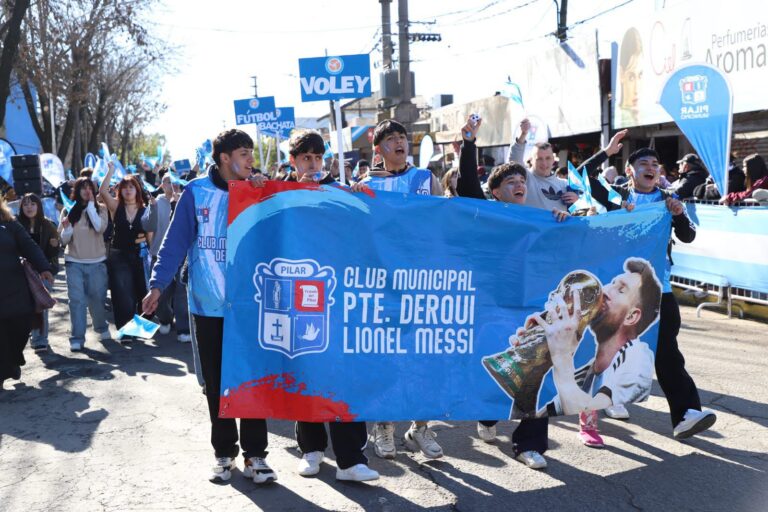 El Municipio acompañó a los vecinos de Derqui en sus patronales