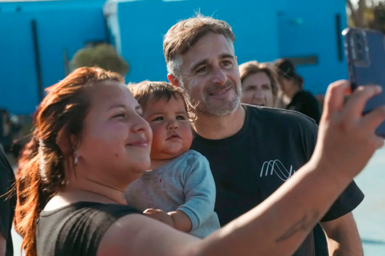 La comunidad celebró el primer aniversario del SUM de Río Luján