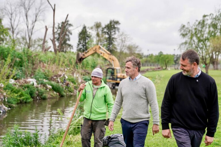 El municipio sigue avanzando con los trabajos sobre la cuenca del arroyo Pinazo