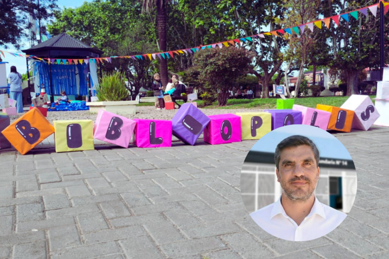 Damián Espíndola en la apertura de Bibliópolis: “La escuela sola no puede, y nosotros decimos que la escuela sola no debe”